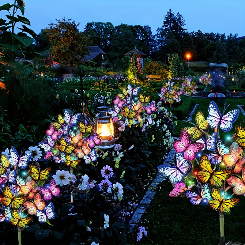 Luci da giardino a farfalla a  - Christmas Lights Outdoor recensione e prezzo