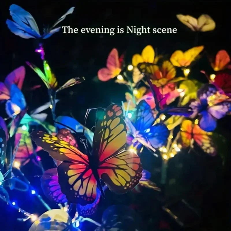 Luci da giardino a farfalla a  - Christmas Lights Outdoor recensione e prezzo