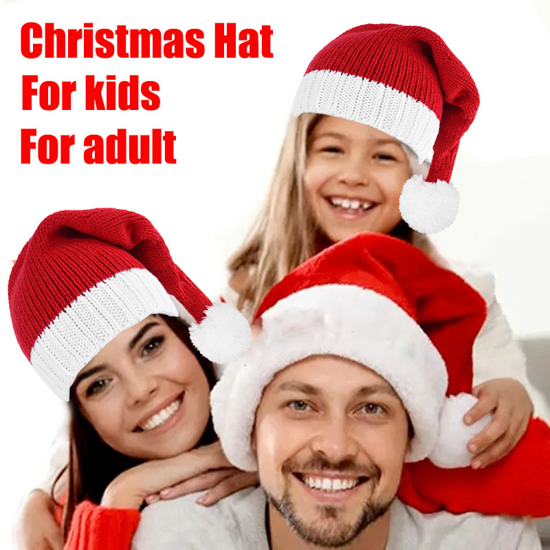 1PC cappello di natale rosso p - Santa Hat Plush recensione e prezzo