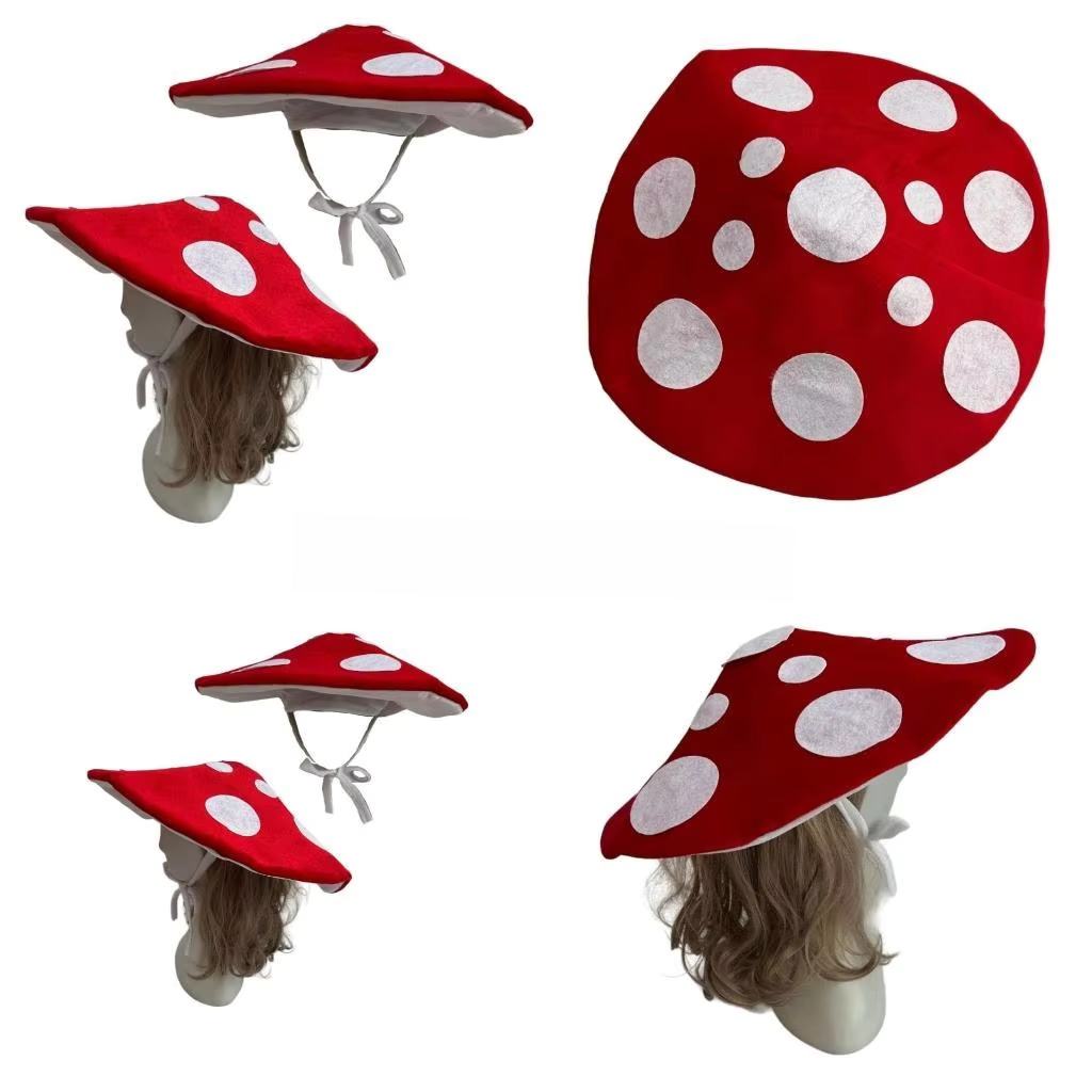 Cappello a forma di fungo per  - Santa Hat Plush recensione e prezzo