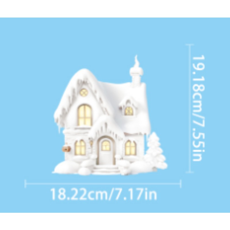 Pupazzo di neve Fiocco di neve - Snowflake Window Decal recensione e prezzo