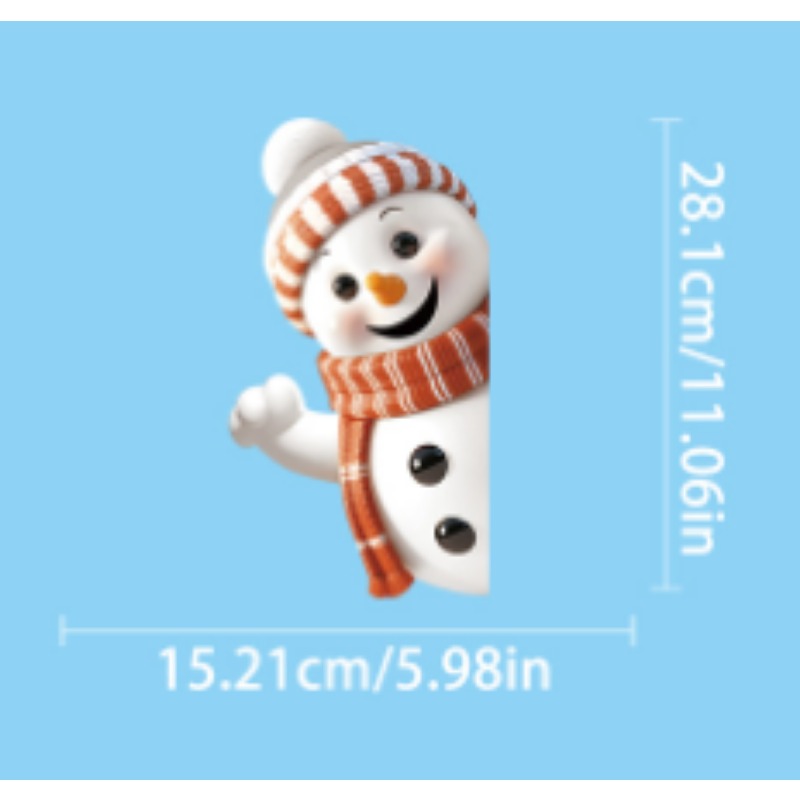 Pupazzo di neve Fiocco di neve - Snowflake Window Decal recensione e prezzo