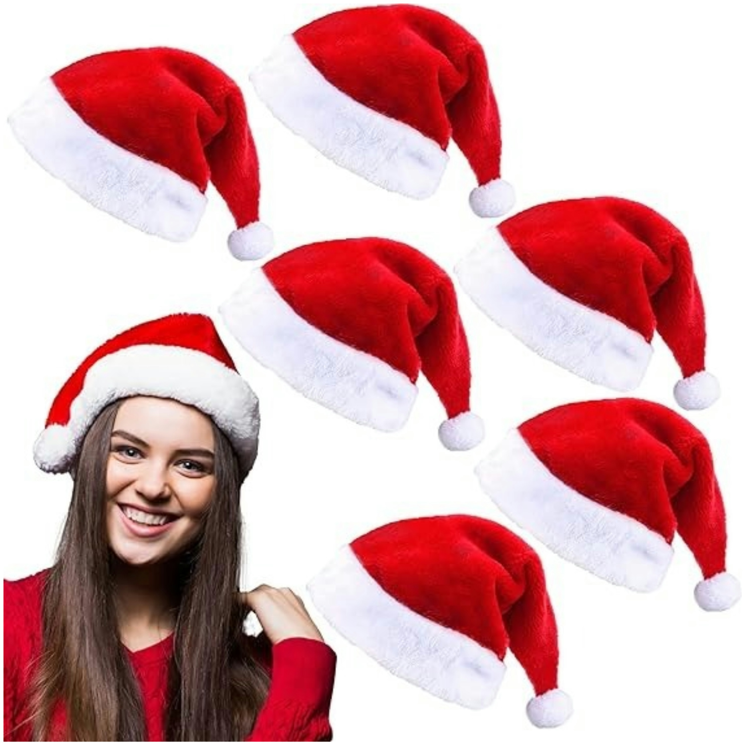 Soffici cappelli da Babbo Nata - Santa Hat Plush recensione e prezzo