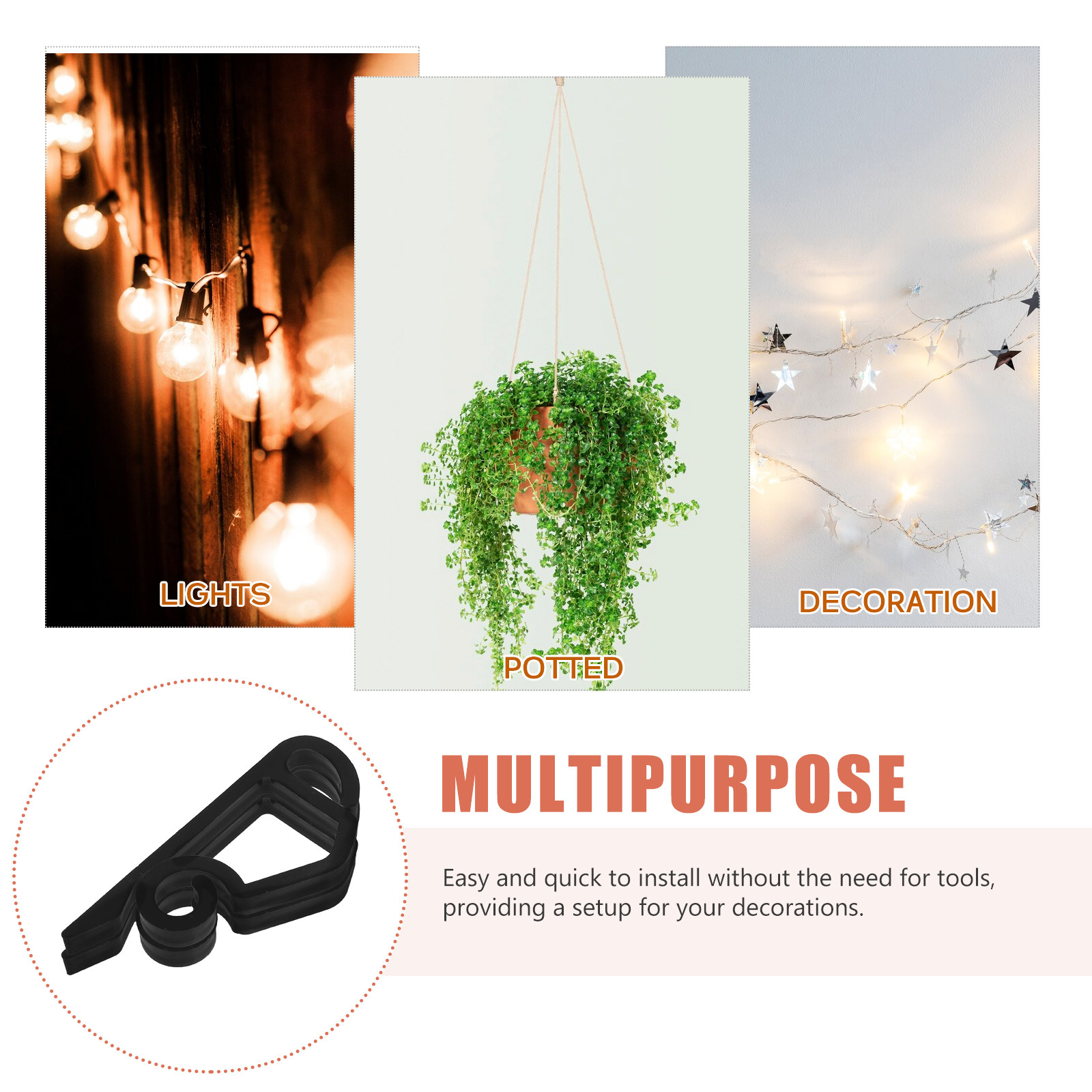 120 Pezzi Ganci a Vite Resiste - Christmas Lights Outdoor recensione e prezzo
