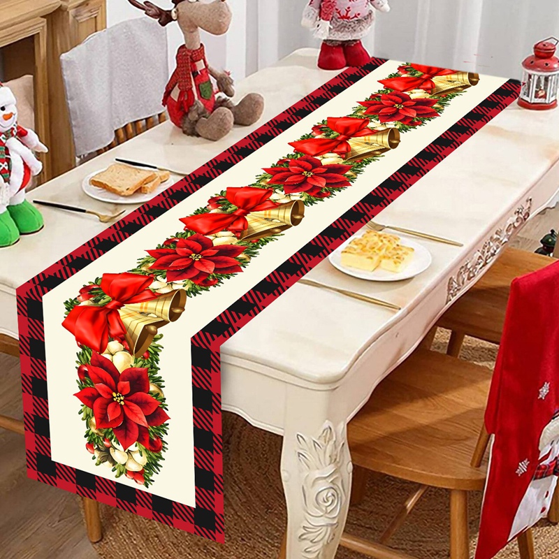 Merry Christmas Runner Xmas Ta - Christmas Table Runner recensione e prezzo