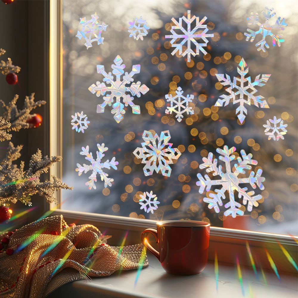 Adesivi Elettrostatici a Fiocc - Snowflake Window Decal recensione e prezzo