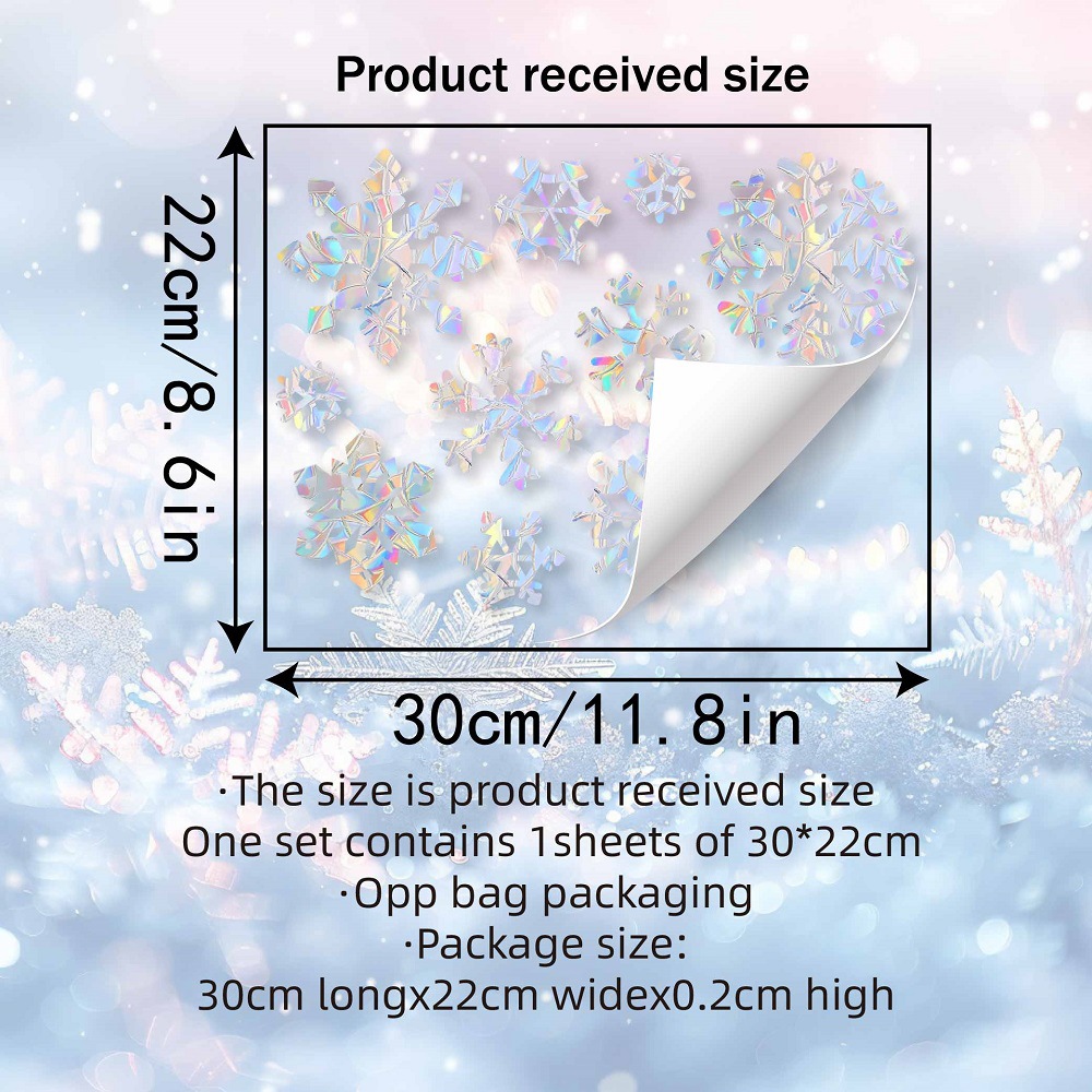 Adesivi Elettrostatici a Fiocc - Snowflake Window Decal recensione e prezzo
