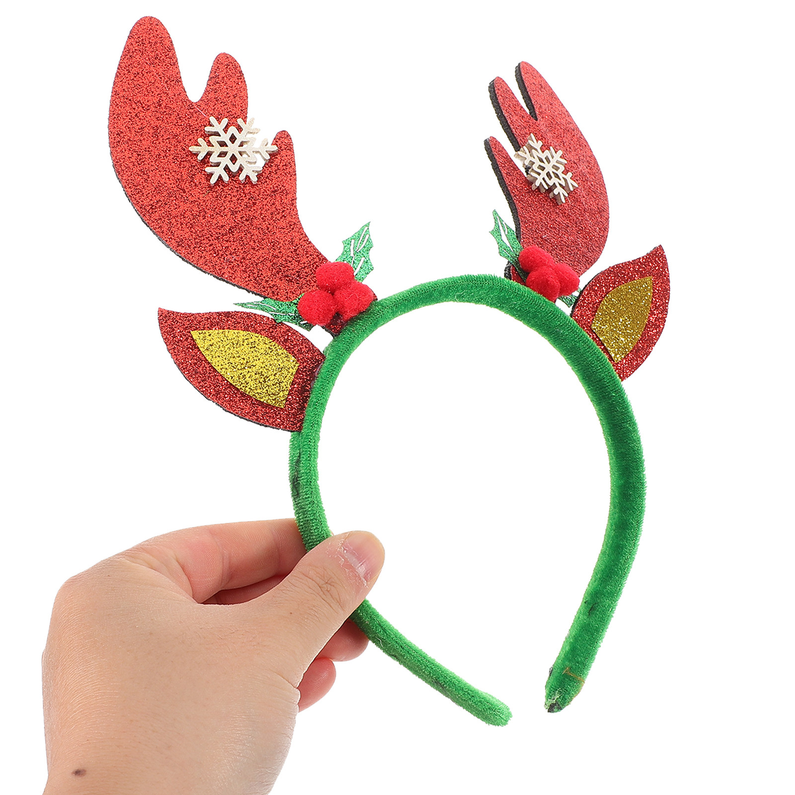 Fascia per capelli natalizia c - Reindeer Antlers Headband recensione e prezzo