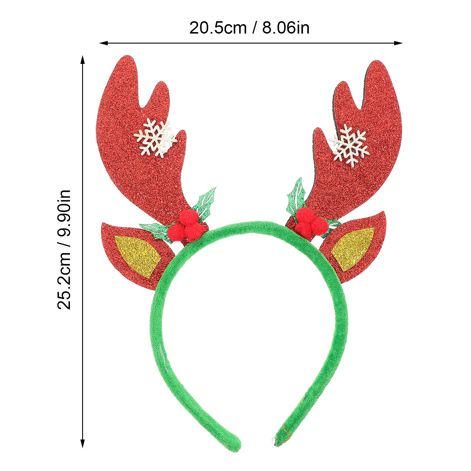 Fascia per capelli natalizia c - Reindeer Antlers Headband recensione e prezzo