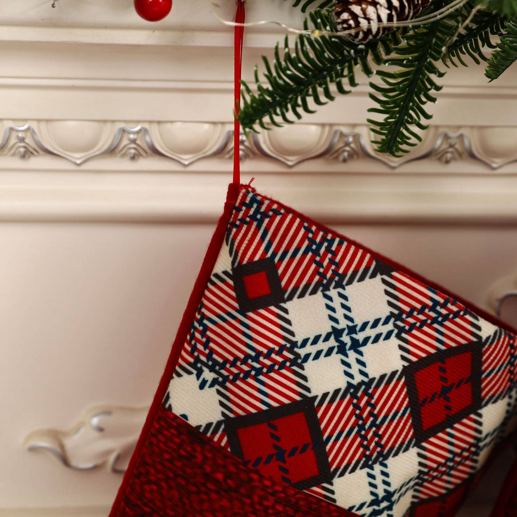 AA94-Calze natalizie, confezio - Christmas Stocking Hanging recensione e prezzo