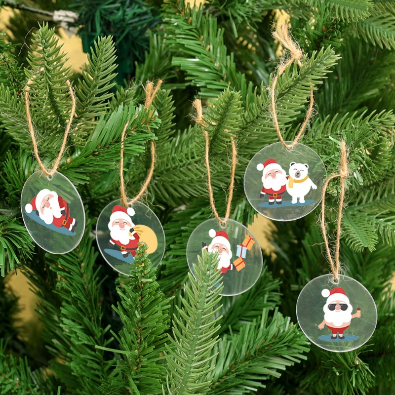 5/100x Palline Trasparenti Rot - Christmas Stocking Hanging recensione e prezzo