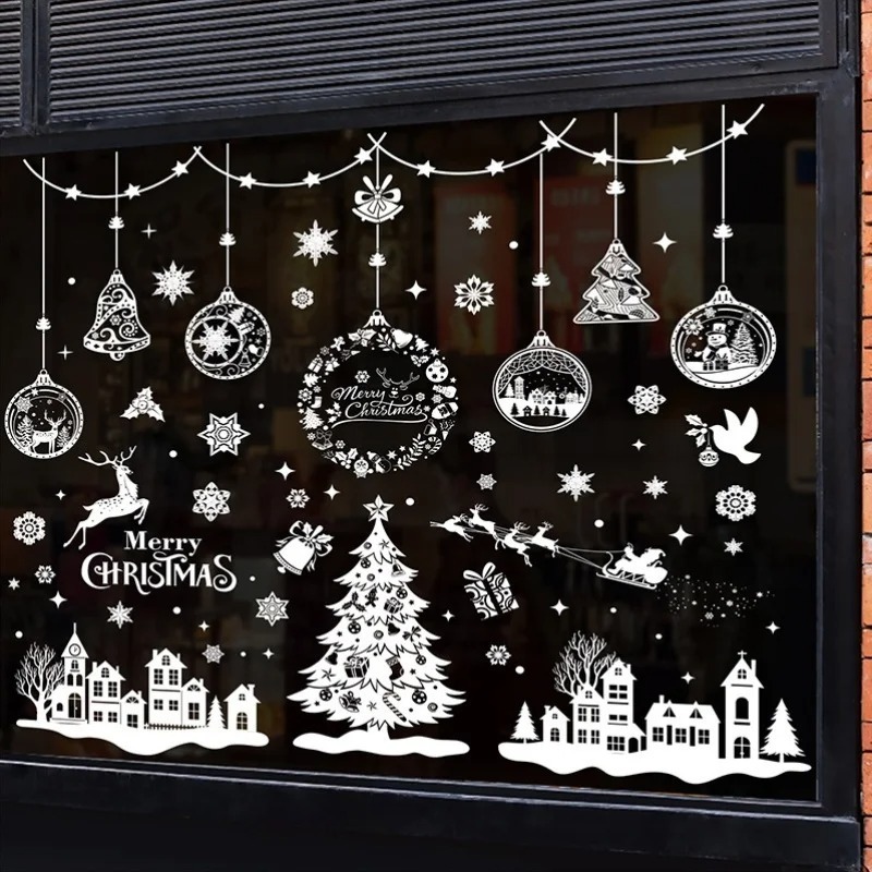 9 Fogli 243 Pezzi Adesivi Stat - Snowflake Window Decal recensione e prezzo