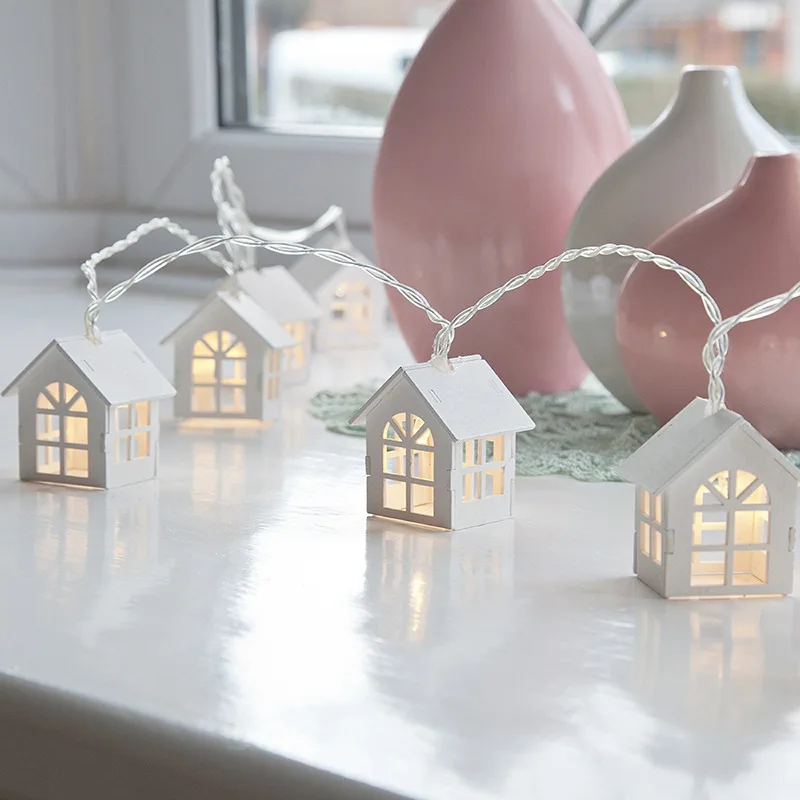 10 LED Christmas Tree House St - Led Fairy String Lights recensione e prezzo