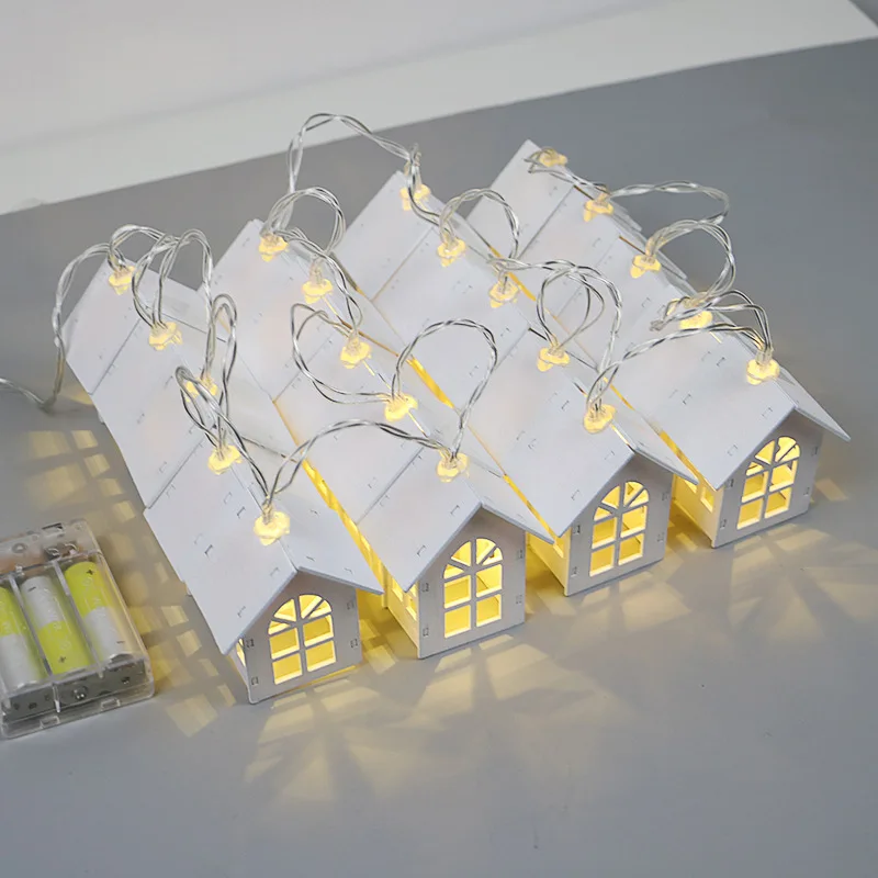 10 LED Christmas Tree House St - Led Fairy String Lights recensione e prezzo