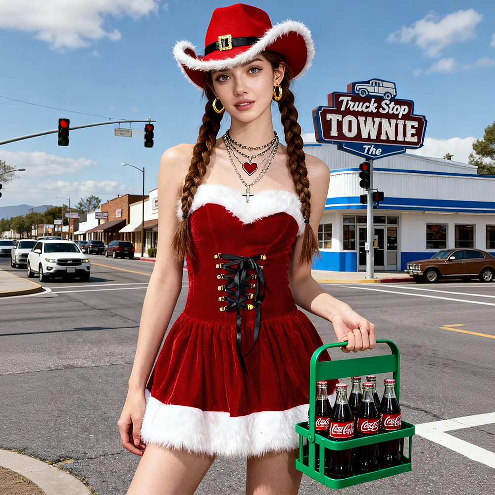 Sexy Costume da Babbo Natale i - Santa Hat Plush recensione e prezzo
