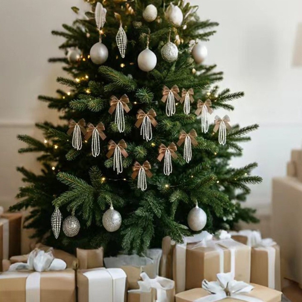 Set di 12 Fiocchi per Albero d - Gift Box Wrap Set recensione e prezzo