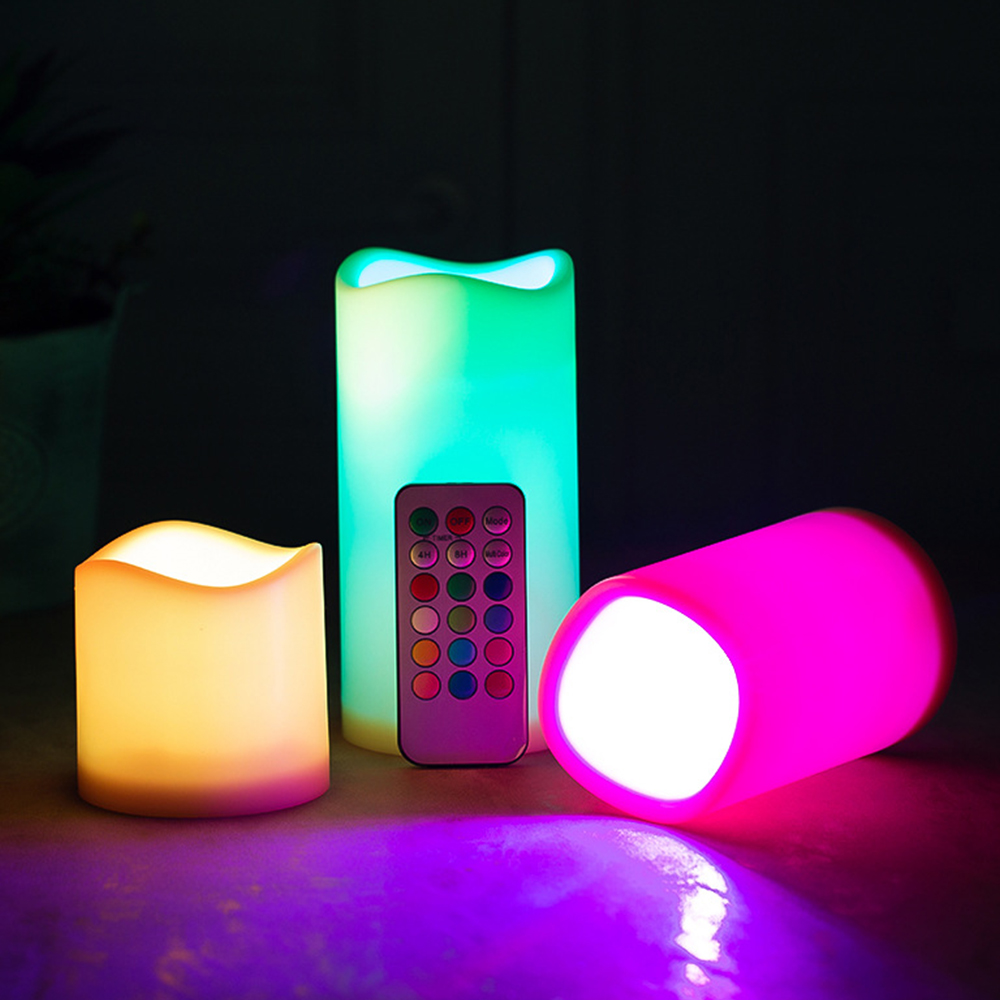 Set di 3 Candele LED Senza Fia - Holiday Candle Set recensione e prezzo