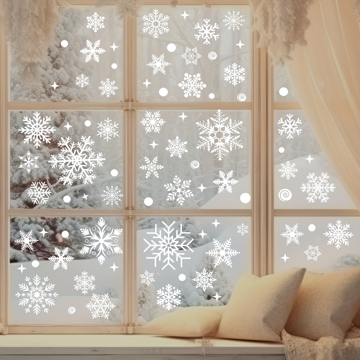 137 adesivi statici per fiocch - Snowflake Window Decal recensione e prezzo