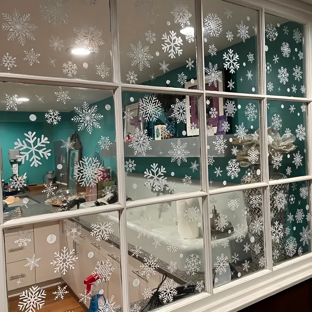 137 adesivi statici per fiocch - Snowflake Window Decal recensione e prezzo