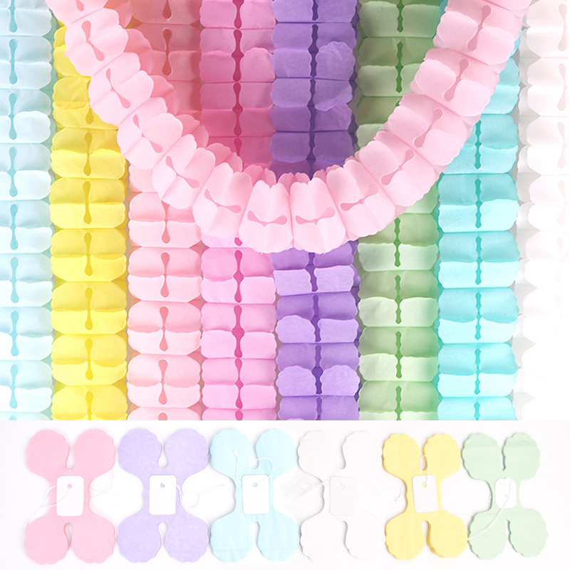 1 pz Ghirlanda di Carta a Quat - Tinsel Garland Decoration recensione e prezzo