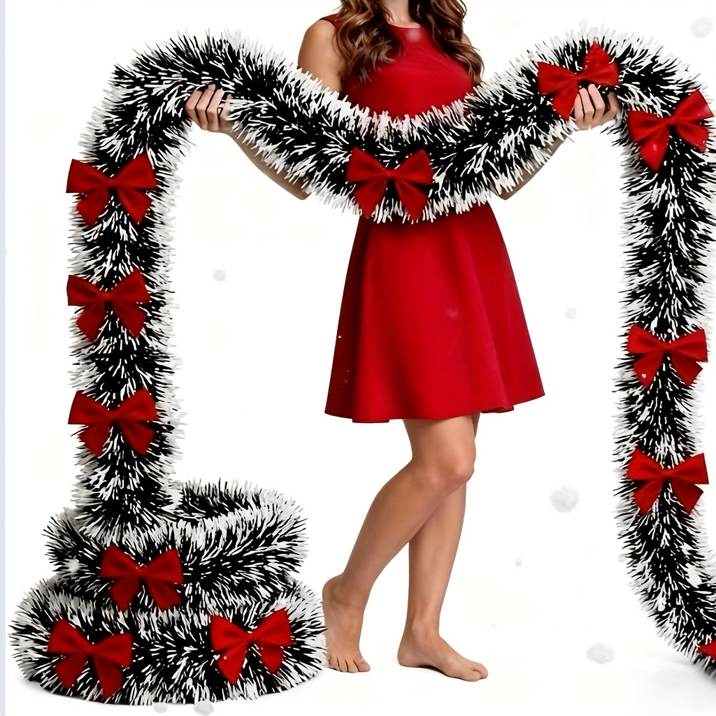 Ghirlanda di Natale artificial - Tinsel Garland Decoration recensione e prezzo