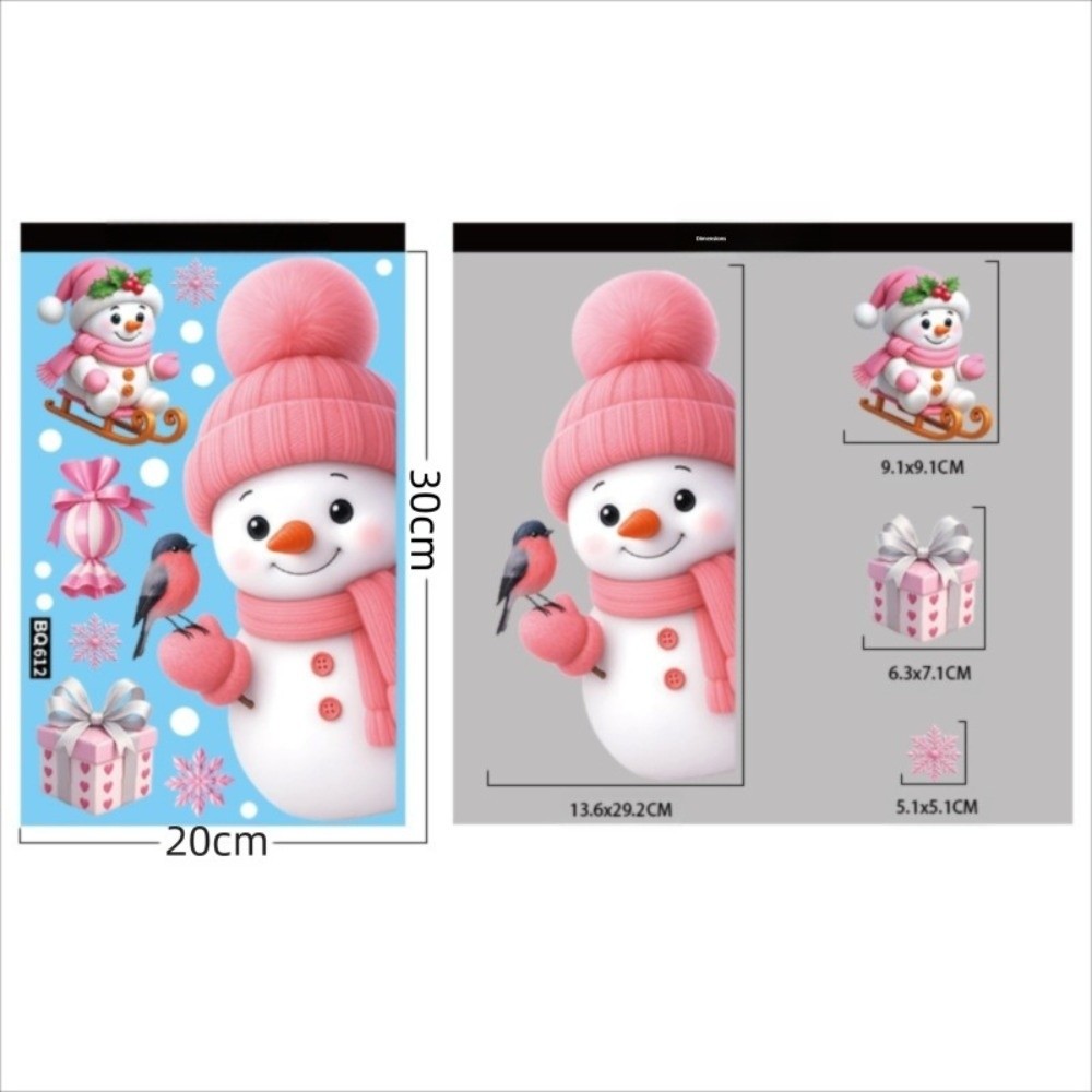 Adesivi per finestre in PVC ri - Snowflake Window Decal recensione e prezzo