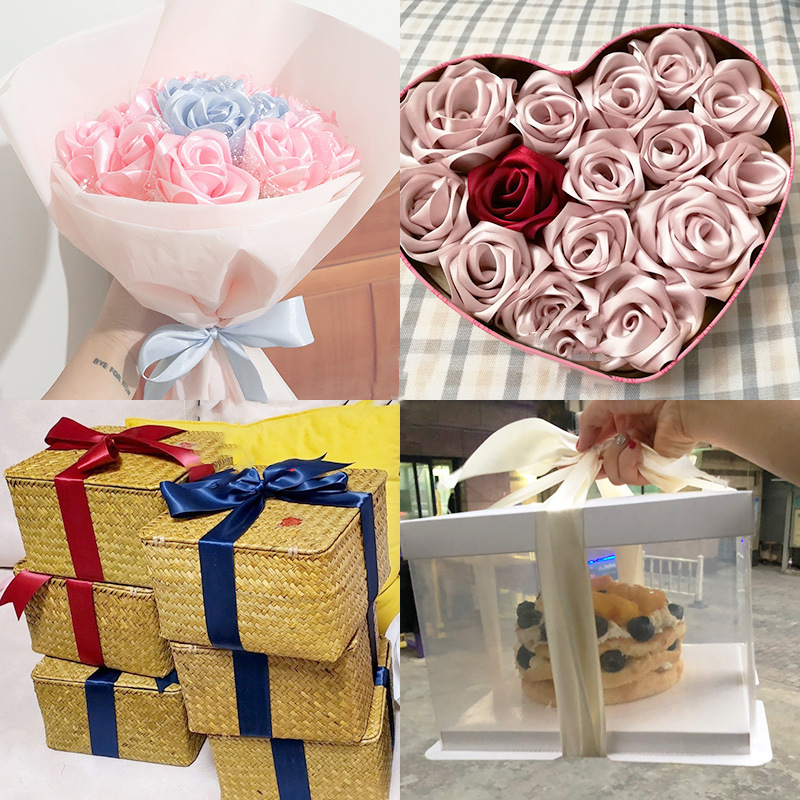 1 rotolo di nastro in raso da  - Ribbon Bow Gift recensione e prezzo