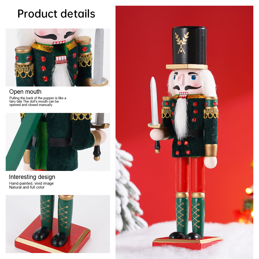30cm natale schiaccianoci in l - Nutcracker Figurine recensione e prezzo