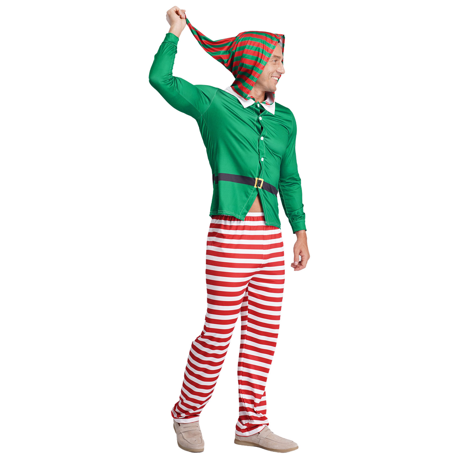 Pigiama da elfo natalizio da u - Elf Costume Christmas recensione e prezzo