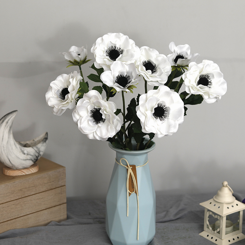 Nuove 3 teste di fiori finti d - Christmas Wreath Fake recensione e prezzo