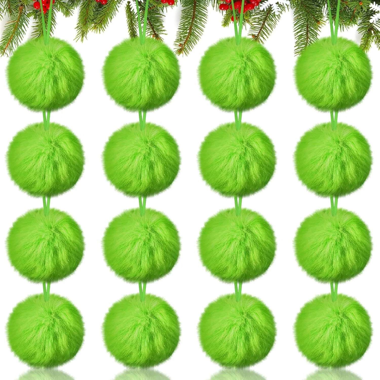 Natale verde lungo palla di pe - Santa Hat Plush recensione e prezzo