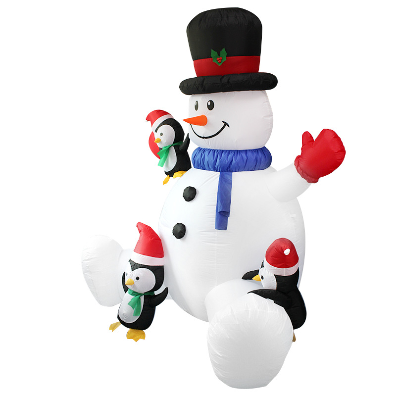 Pupazzo di neve gonfiabile di  - Christmas Lights Outdoor recensione e prezzo