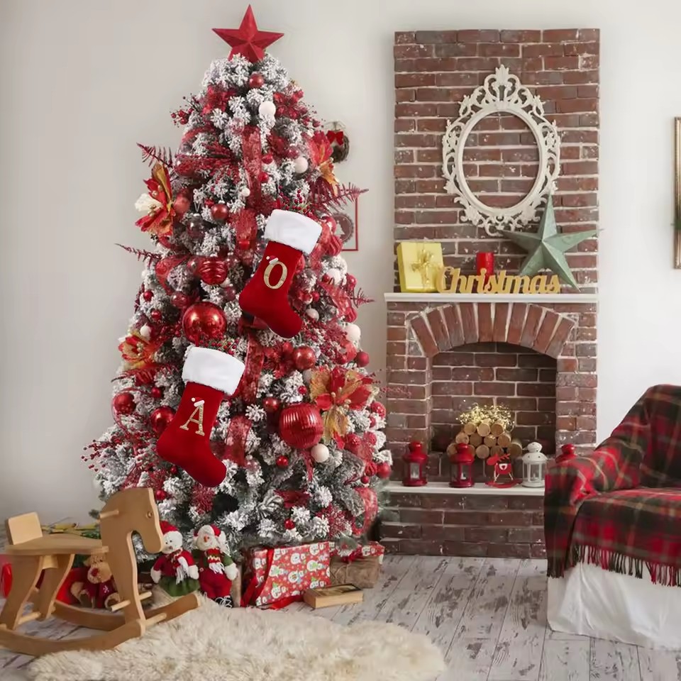 Nuovo alfabeto creativo calza  - Christmas Stocking Hanging recensione e prezzo