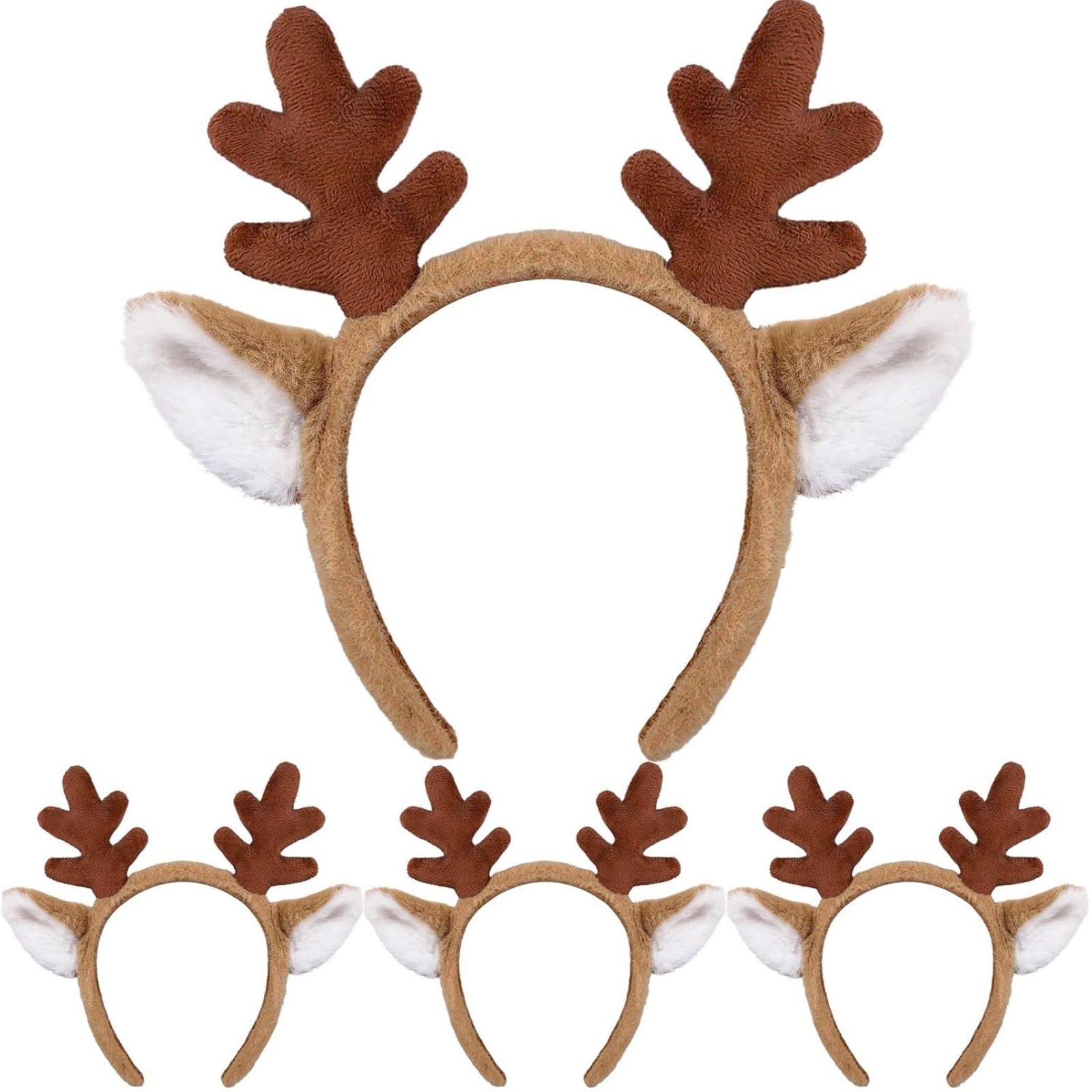 1 fascia natalizia con corna d - Reindeer Antlers Headband recensione e prezzo