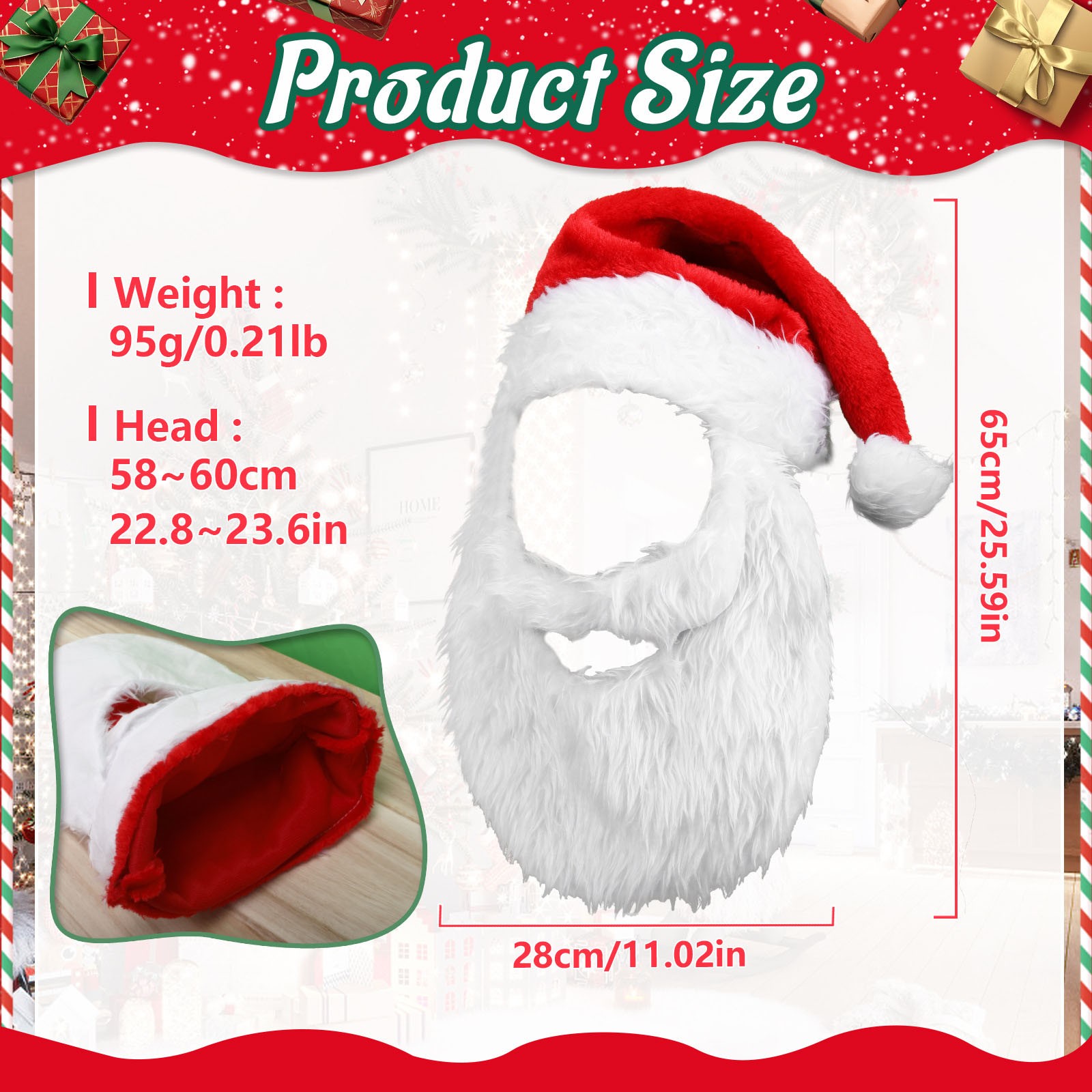 Nuovi adulti palla peluche cap - Santa Hat Plush recensione e prezzo
