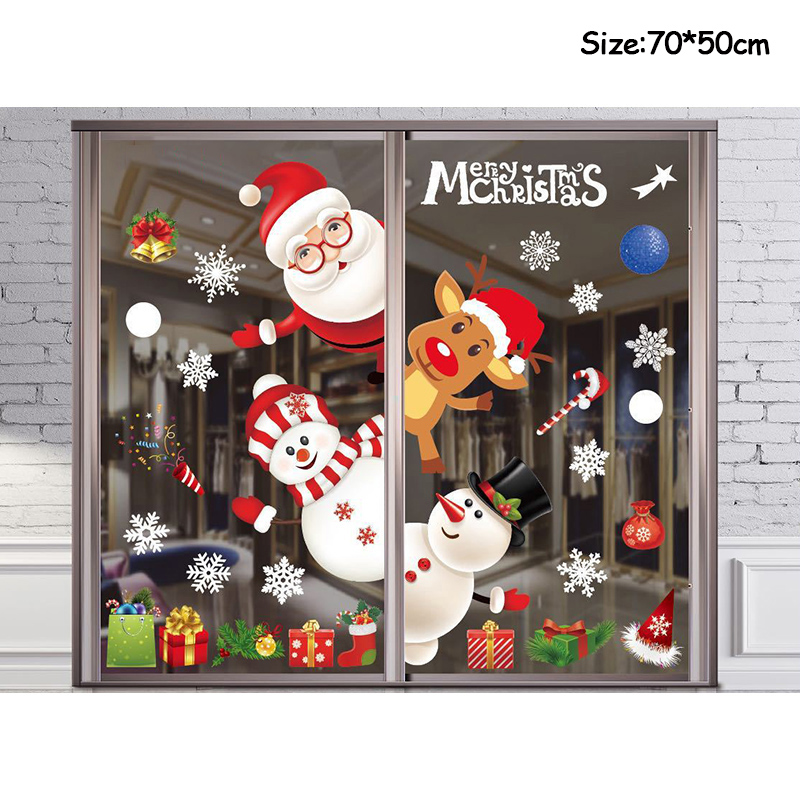 Buon Natale Decorazione Adesiv - Snowflake Window Decal recensione e prezzo