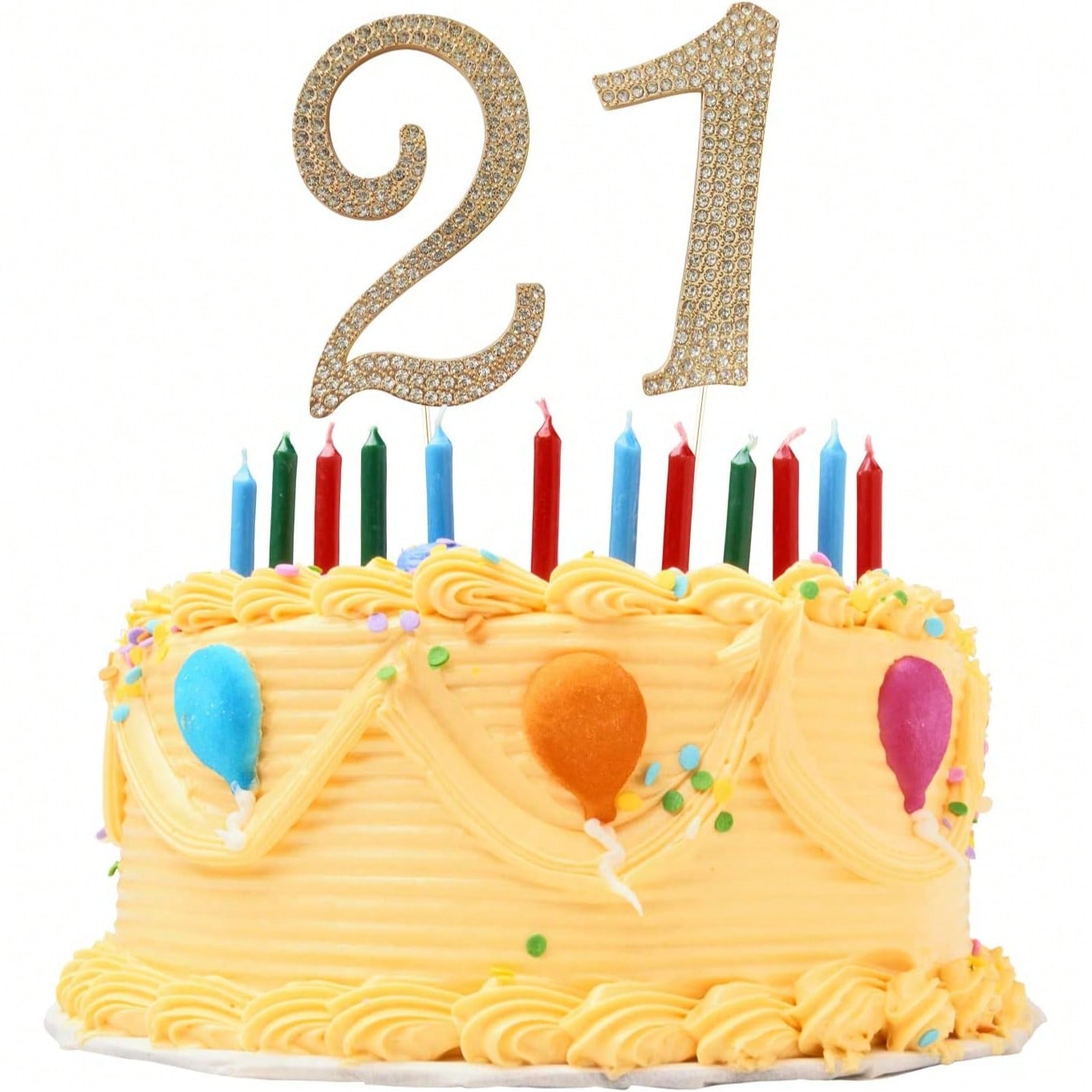 Grande Topper per Torta con Nu - Holiday Candle Set recensione e prezzo