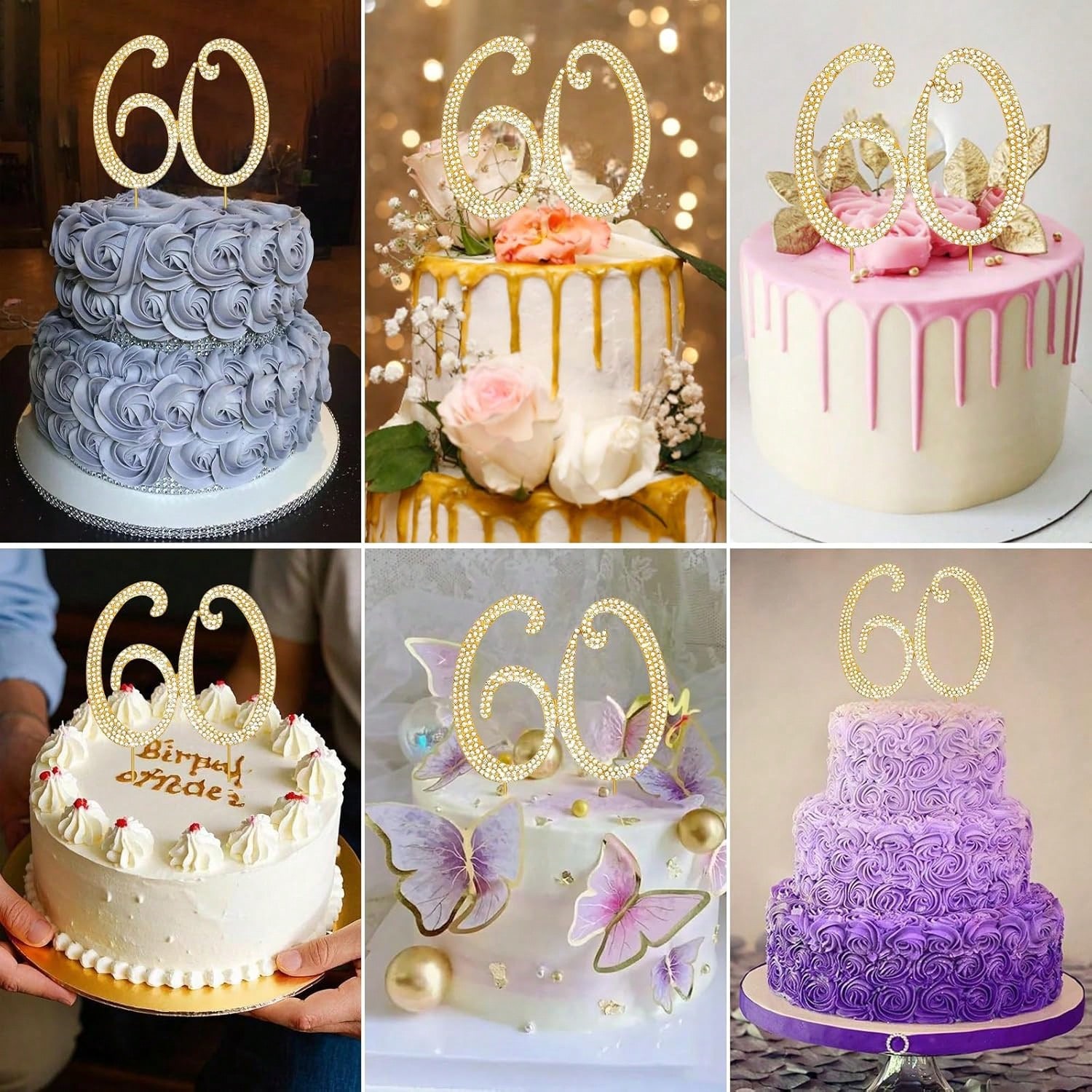 Grande Topper per Torta con Nu - Holiday Candle Set recensione e prezzo