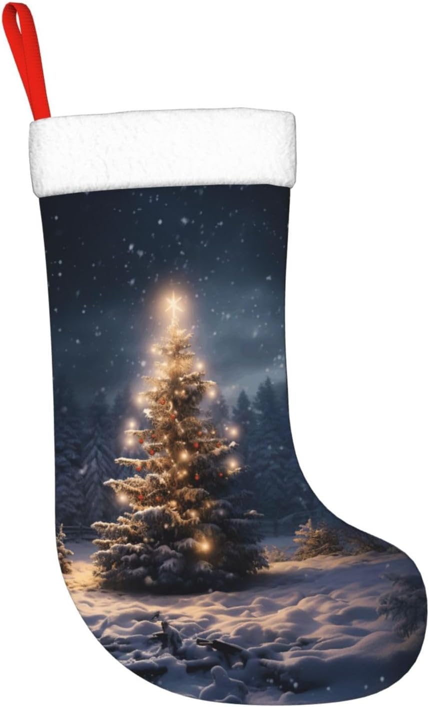 Calze regalo per la neve dell' - Christmas Stocking Hanging recensione e prezzo