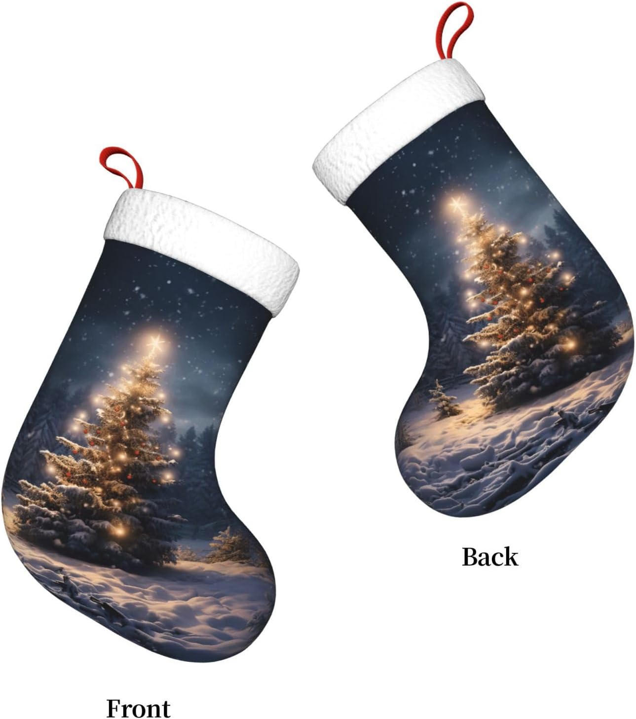 Calze regalo per la neve dell' - Christmas Stocking Hanging recensione e prezzo