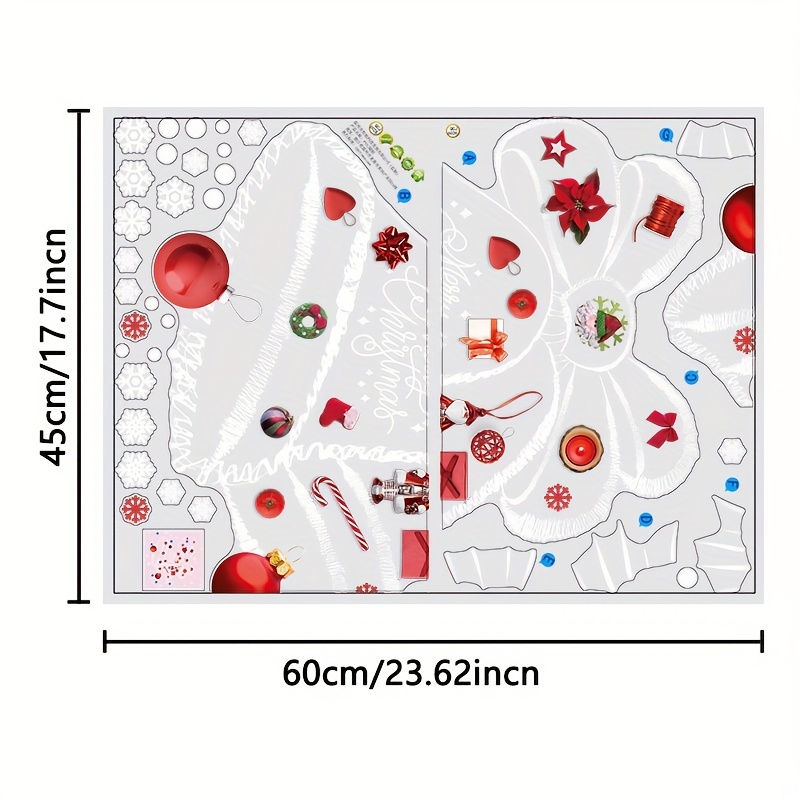 Adesivi Natalizi con Fiocchi d - Snowflake Window Decal recensione e prezzo