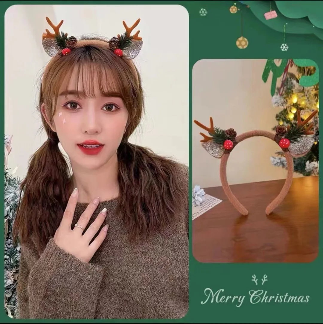 Fascia natalizia Corna di renn - Reindeer Antlers Headband recensione e prezzo