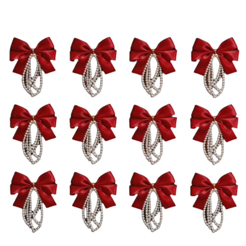 Set di 12 Fiocchi per Albero d - Gift Box Wrap Set recensione e prezzo