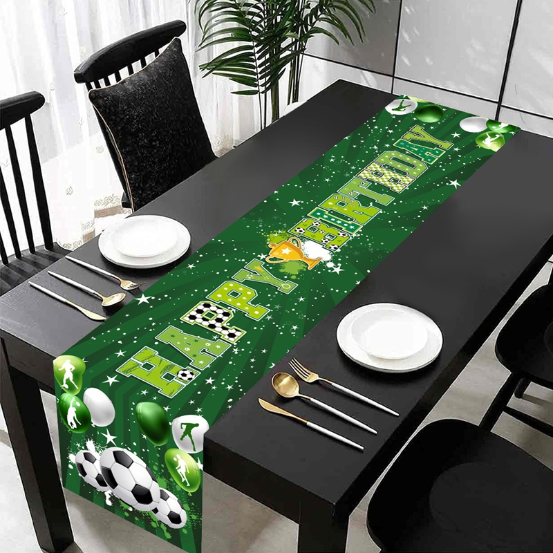 1pc calcio/calcio festa tavolo - Christmas Table Runner recensione e prezzo