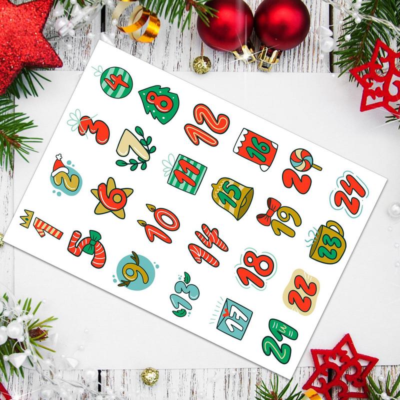 Buon Natale Adesivi Calendario - Advent Calendar Gift recensione e prezzo