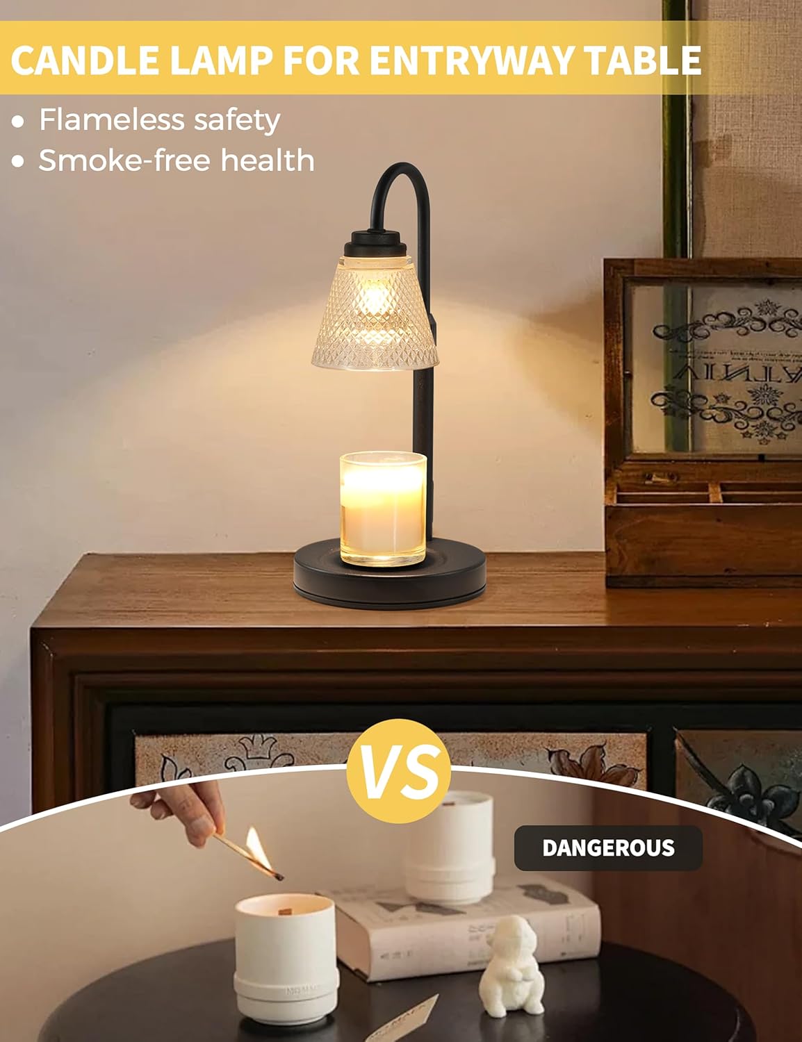 Lampada Scaldacera con Timer e - Holiday Candle Set recensione e prezzo