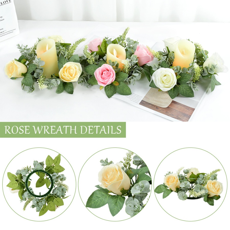 Candelabro a Forma di Ghirland - Christmas Wreath Fake recensione e prezzo