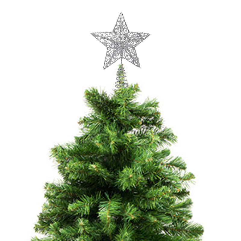 1pc Oro/Argento/Rosso/Blu Glit - Star Tree Topper recensione e prezzo