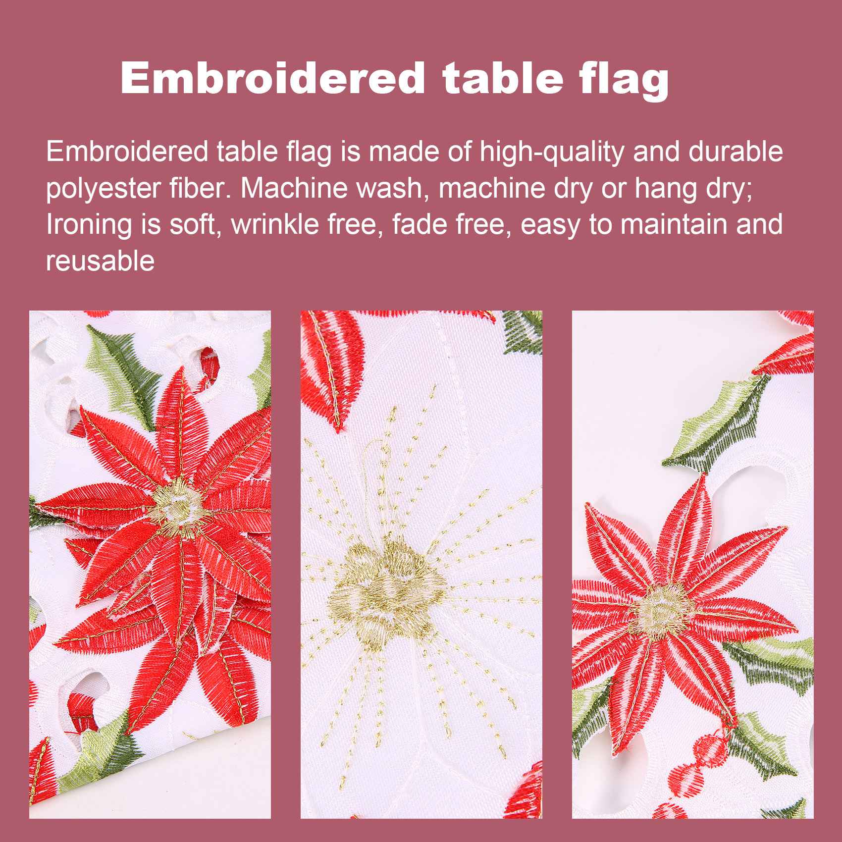 Runner da tavolo ricamato nata - Christmas Table Runner recensione e prezzo