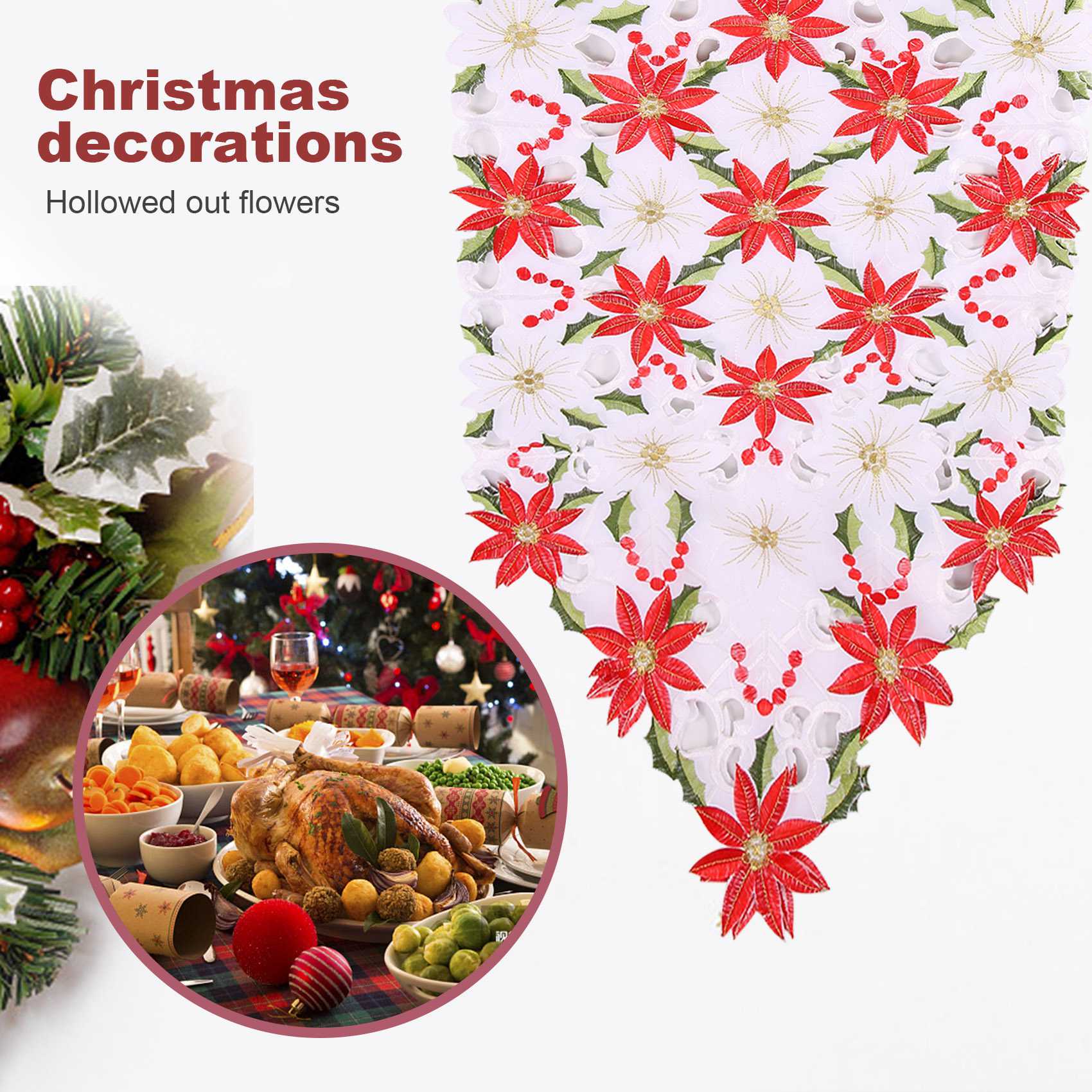 Runner da tavolo ricamato nata - Christmas Table Runner recensione e prezzo